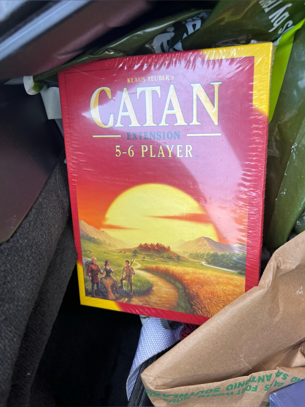 Catan Board Game Expansion - Red & Yellow Box
